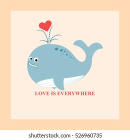 Funny whale