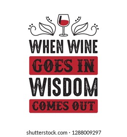 Funny Wine Quote and Saying. 100 vector best for graphic in your goods