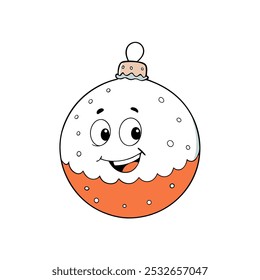 Burbuja divertida de Winter Wonderland
Ilustración vectorial