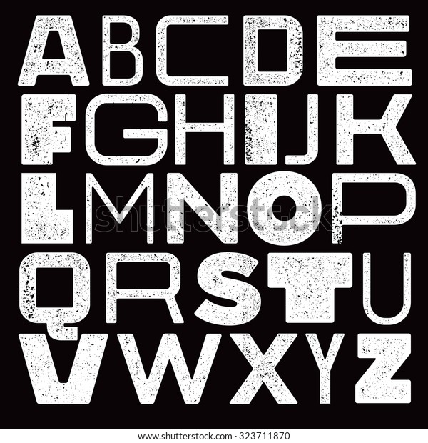 Funny woodprinted font with mixed letters.\
Handmade type with the\
texture
