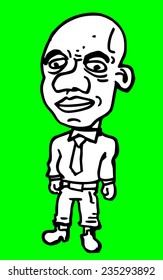 Funny worker vector