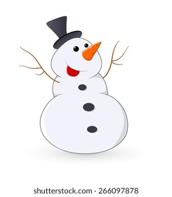Funny Xmas Snowman