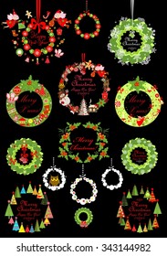Funny xmas vintage decorations