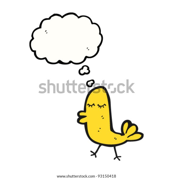 Funny Yellow Bird Cartoon Stock Vector (Royalty Free) 93150418 ...