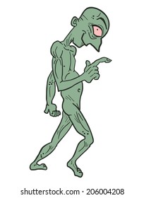 Funny zombie