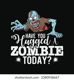 Funny Zombie Tshirt, Funny Halloween Tee