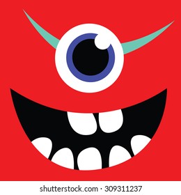 funny-faced monster