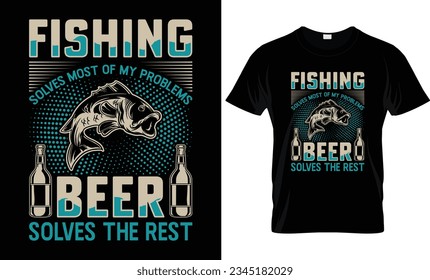 Funny,Fishing T-Shirt Design Geschenke Vorlage 