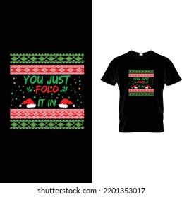 funy christmas t shirt design