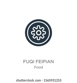 Fuqi feipian icon vector. Trendy flat fuqi feipian icon from food collection isolated on white background. Vector illustration can be used for web and mobile graphic design, logo, eps10 svg