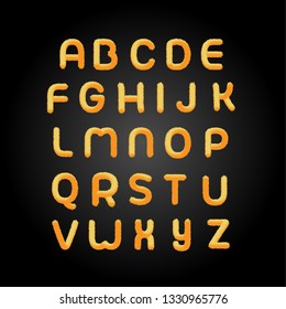 Fur Alphabet, Font, Vector