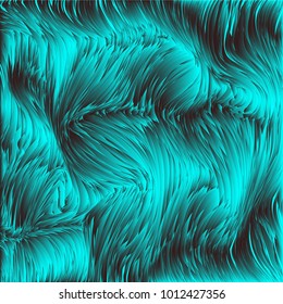 Fur background. Aurora. Ice texture. Feather pattern.
