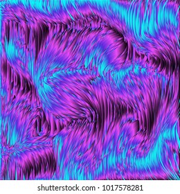 Fur background. Aurora. Ice texture. Feather pattern.