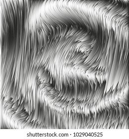 Fur background. Aurora. Ice texture. Feather pattern.