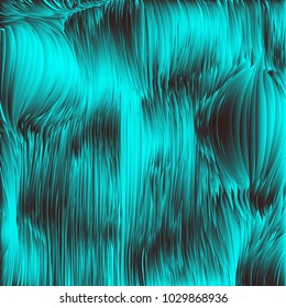 Fur background. Aurora. Ice texture. Feather pattern.