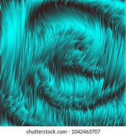 Fur background. Aurora. Ice texture. Feather pattern.
