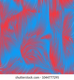 Fur background. Aurora. Ice texture. Feather pattern.