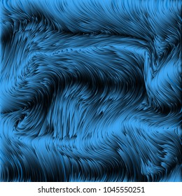 Fur background. Aurora. Ice texture. Feather pattern.