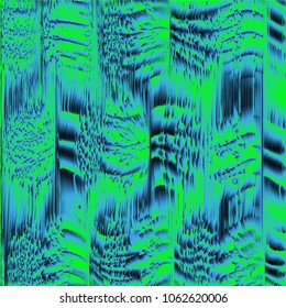 Fur background. Aurora. Ice texture. Feather pattern.