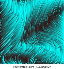 Fur background. Aurora. Ice texture. Feather pattern.