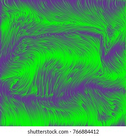 Fur background. Aurora. Ice texture. Feather pattern.