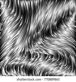 Fur background. Aurora. Ice texture. Feather pattern.