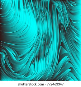 Fur background. Aurora. Ice texture. Feather pattern.