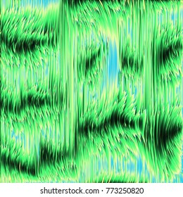 Fur background. Aurora. Ice texture. Feather pattern.