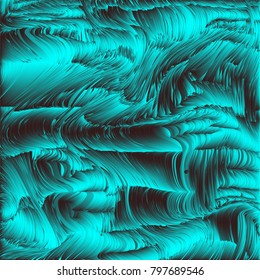 Fur background. Aurora. Ice texture. Feather pattern.