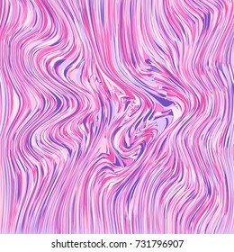 Fur background. Wavy texture. Lines.