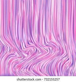 Fur background. Wavy texture. Lines.