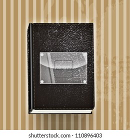 fur book cover abstract background. vector design
