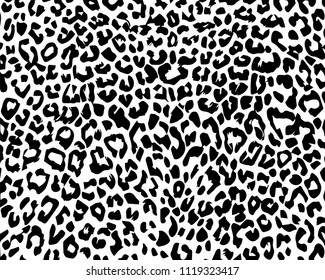 Fur cheetah. Template. Texture of natural fur.Abstract vector illustration. Object isolated on white