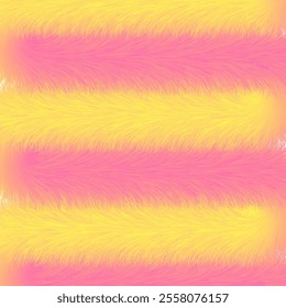 Fur colourful sweet background design. Vector poster 