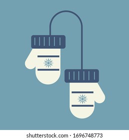 guantes de piel vectorial, ilustración de moda de clima frío, vectores de guantes de piel de invierno.