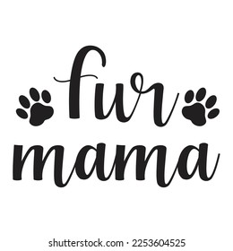 Planilla de impresión de la camiseta de Perro Perro Perro Lover, diseño de tipografía para la madre del perro, citas lindas, mamá de piel, garra, tarjetas de perro, amante del perro 