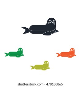 Fur seal icon