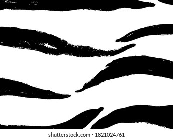 Fur Skin Background. Safari Stylish Textile. Animal Fur Skin Background. Realistic Vector Zebra Skin. Colorful Texture. Fashion Zebra Print. Luxury Camouflage. Savannah Exotic Art.
