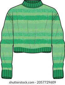 FUR SWEATER FOR UNISEX WEAR VECTOR
