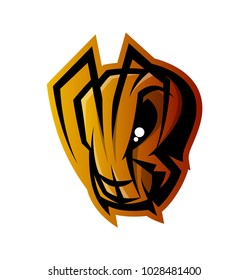 Furious ant head sport vector logo concept isolated on white background. Modern professional team branding tee-shirt design. Premium quality wild insect t-shirt tee print emblem athletic illustration.
