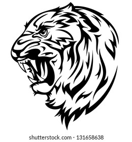 Lion Logo Set Premium Mascot Design Stock Vector (Royalty Free) 1874478844