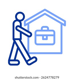 Furlough Icon Element For Design