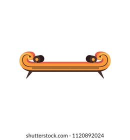 Furniture of ancient Rome vector Illustration on a white background