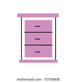 furniture bathroom drawers cabinet wooden