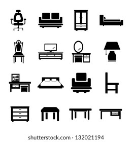 Furniture Black and White set