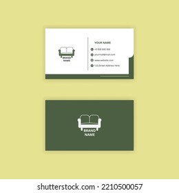 Furniture Business Card Modern And Creative Design Visiting Card