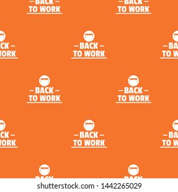 Furniture cabinet pattern vector orange for any web design best