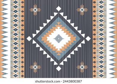 Furniture, carpet, zigzag, decor, pillow, Ikat, batik, boho, Mexican, pattern, ornament, design, frame, art, decoration, vector, illustration, border, vintage, card, style, seamless, ethnic, texture, 