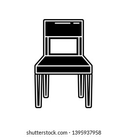 Furniture Chair  icon. Element of household for mobile concept and web apps icon. Glyph, flat icon for website design and development, app development