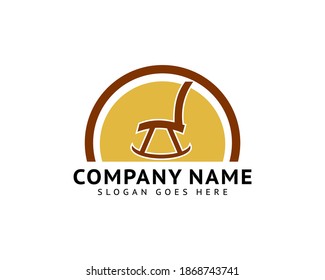 Furniture Chair Logo Template Design